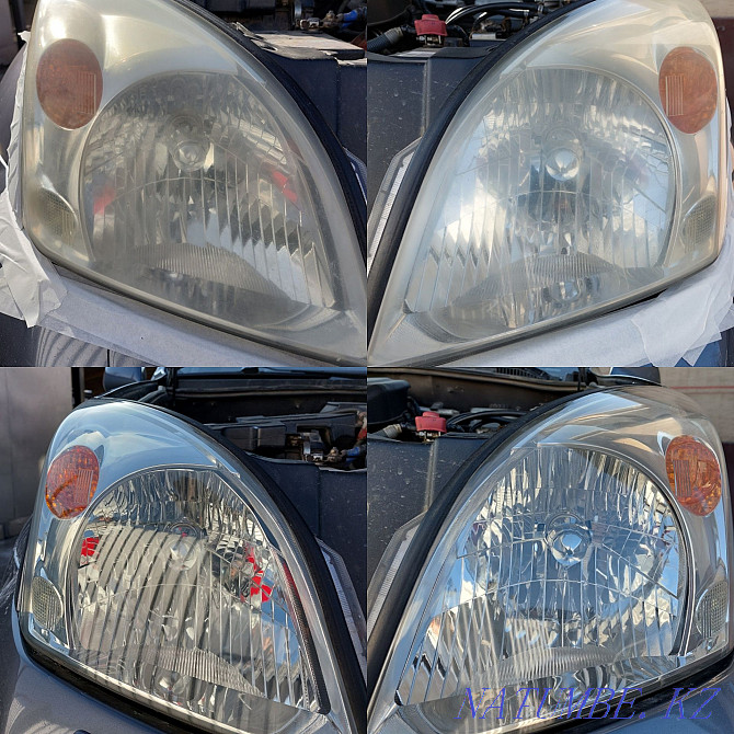 Headlight polishing. Chemical polishing of headlights Taldykorgan - photo 4