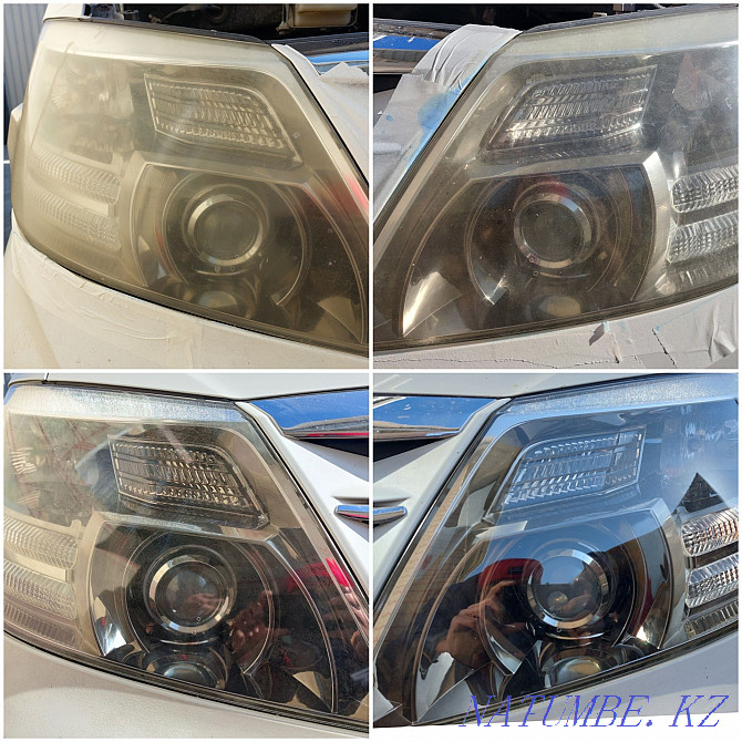 Headlight polishing. Chemical polishing of headlights Taldykorgan - photo 7