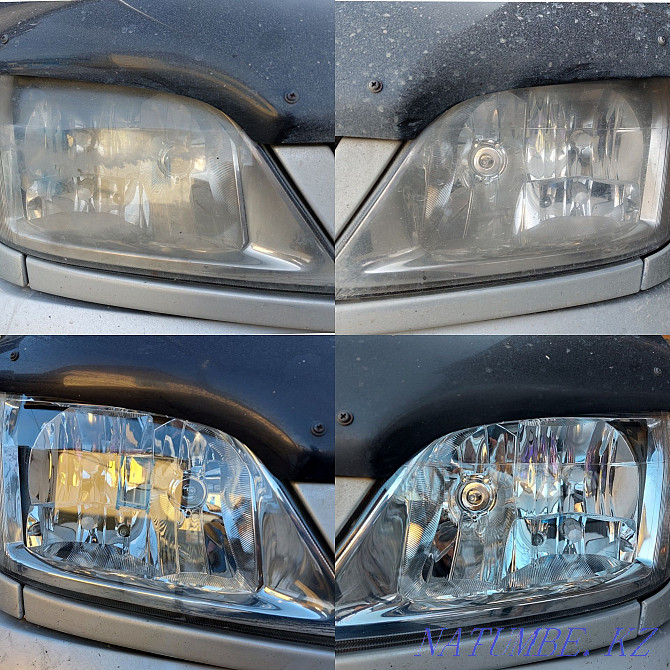 Headlight polishing. Chemical polishing of headlights Taldykorgan - photo 3