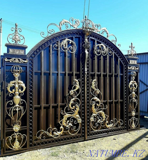 Двери,ворота,решетки,перила, заборы,качели,навесы,мангалы,пандусы. Павлодар - изображение 2