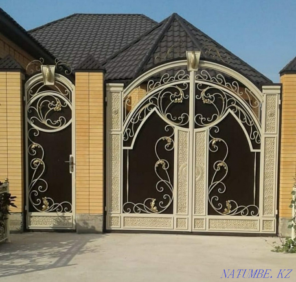 Двери,ворота,решетки,перила, заборы,качели,навесы,мангалы,пандусы. Павлодар - изображение 7