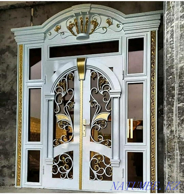 Двери,ворота,решетки,перила, заборы,качели,навесы,мангалы,пандусы. Павлодар - изображение 1
