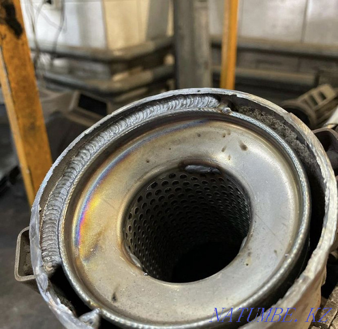 Removal and shutdown of the catalyst. ECU firmware. Silencer repair. Astana - photo 4