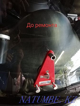 Auto glass restoration! Repair of cracks, chips, windshield. Almaty - photo 3