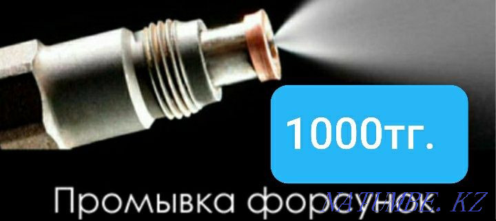 1000тг.Чистка промывка форсунок. Астана - изображение 1