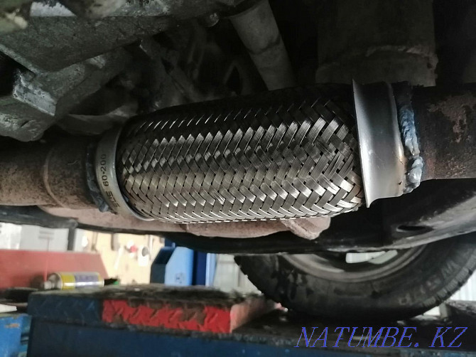 Silencer repair. Replacement of corrugation and catalysts Almaty - photo 3