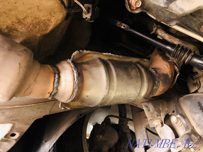 Silencer repair. Replacement of corrugation and catalysts Almaty - photo 6