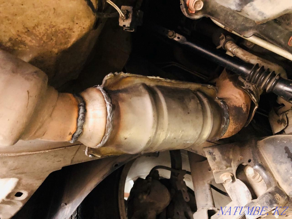 Silencer repair. Replacement of corrugation and catalysts Almaty - photo 6