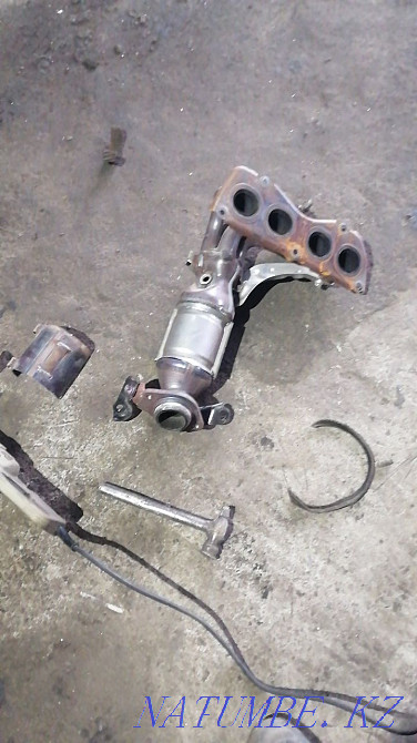 Silencer repair. Replacement of corrugation and catalysts Almaty - photo 2