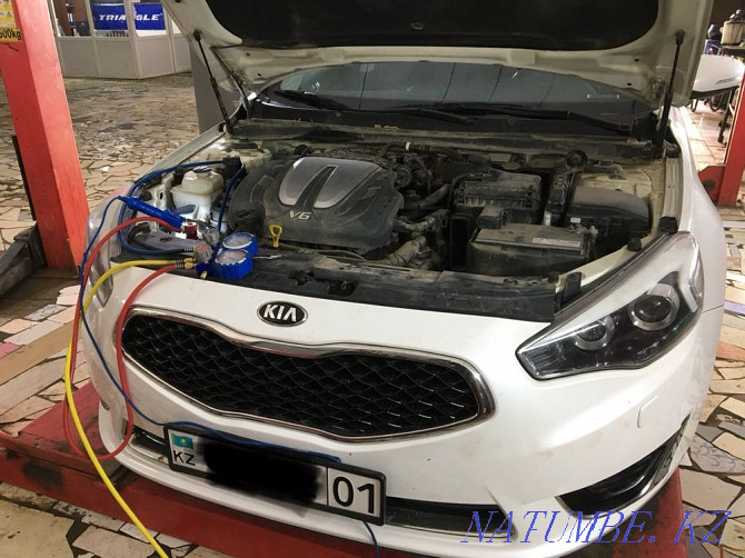 Refueling repair of car air conditioners Astana - photo 1