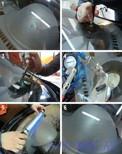 Алдыңғы шыны чиптері мен жарықтарын жөндеу. Автоматты әйнекті орнату  Павлодар  - изображение 7