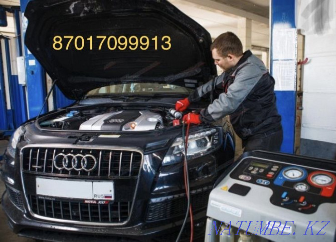 Refueling of car air conditioners Astana - photo 1