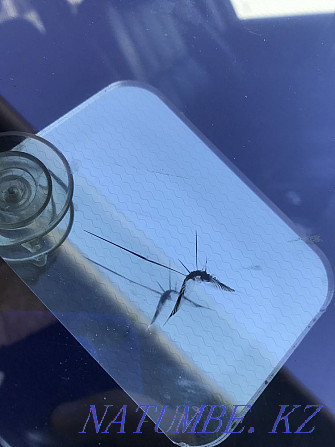 Repair of chips and cracks on the windshield, glass restoration Almaty - photo 1
