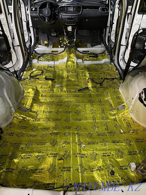 Шумоизоляция,Бронирование,допОборудование,сигнализация,Винил,уст. Линз Караганда - изображение 3