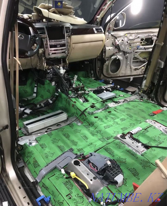 Шумоизоляция,Бронирование,допОборудование,сигнализация,Винил,уст. Линз Караганда - изображение 5