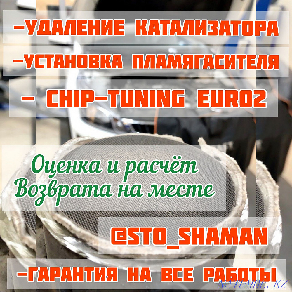 chip tuning removing catalytic converter Euro2 Kia Hyundai Toyota Lexus Petropavlovsk - photo 1