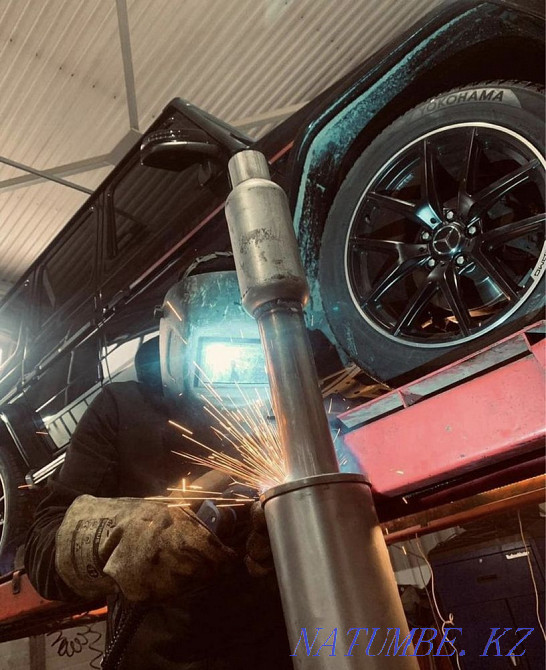 Katik Uka exhaust systems repair service №1. Catalyst repair Ust-Kamenogorsk - photo 2