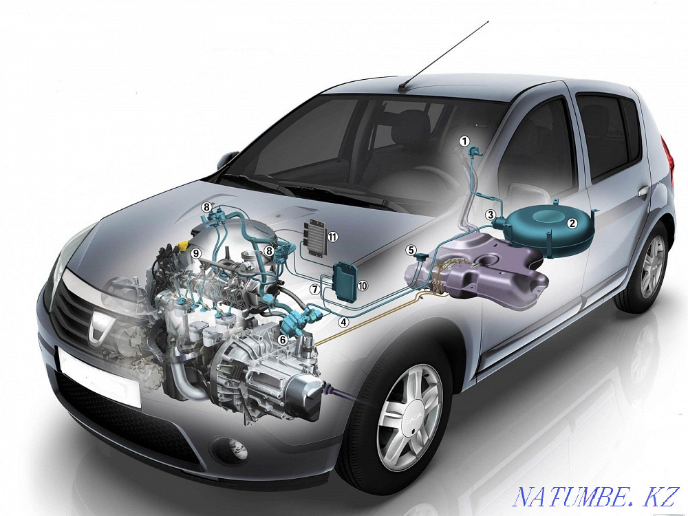 Installing HBO Gas on a car Нуркен - photo 1