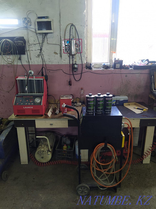 Услуги сто инжектора чистка промывка форсунок снятием без снятия ТНВД Астана - изображение 1