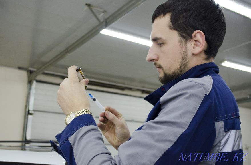 Автоматты шыны. Алдыңғы әйнек автоәйнектерін АУЫСТЫРУ ЖӘНЕ ЖӨНДЕУ  Астана - изображение 2