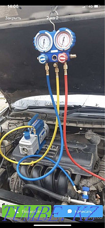 Refueling the air conditioner with high-quality freon diagnostics Atyrau - photo 3
