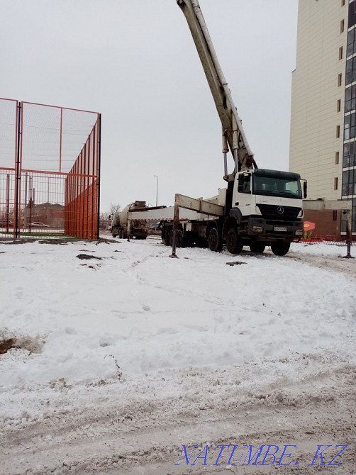 Durable polymer self-leveling floor painting roof walls hundred car services Astana - photo 7