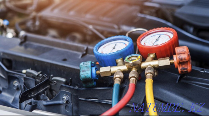 Refueling of car air conditioners Astana - photo 5