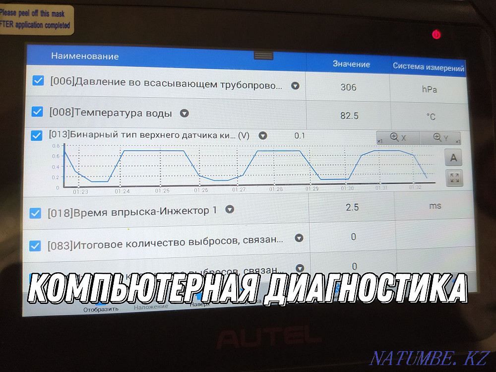 Автоэлектрик Компьютерная диагностика Чистка промывка форсунок Эндоско Астана - изображение 2