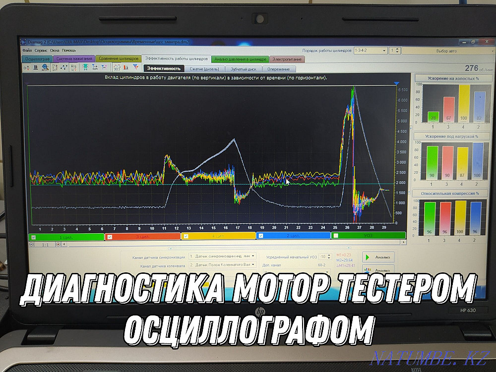 Автоэлектрик Компьютерная диагностика Чистка промывка форсунок Эндоско Астана - изображение 4