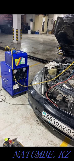 Refueling. Repair of autoconditioners. Auto Air Conditioning Compressor Astana - photo 1