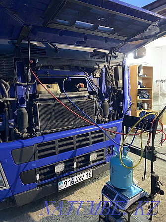 Refueling of car air conditioners, conder, conditioner, refueling. Ust-Kamenogorsk - photo 1