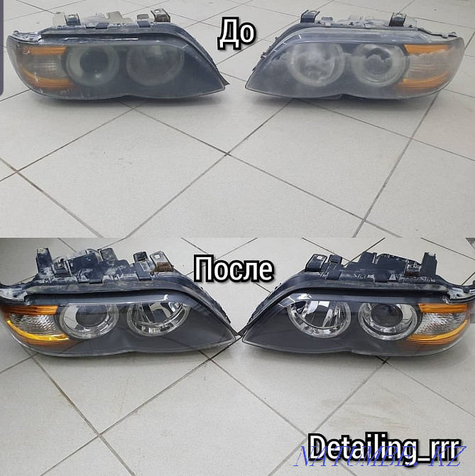 Тонировка Қорғаныш пленкалары Фараларды қалпына келтіру Корпусты, фараларды жылтырату  Атырау - изображение 2