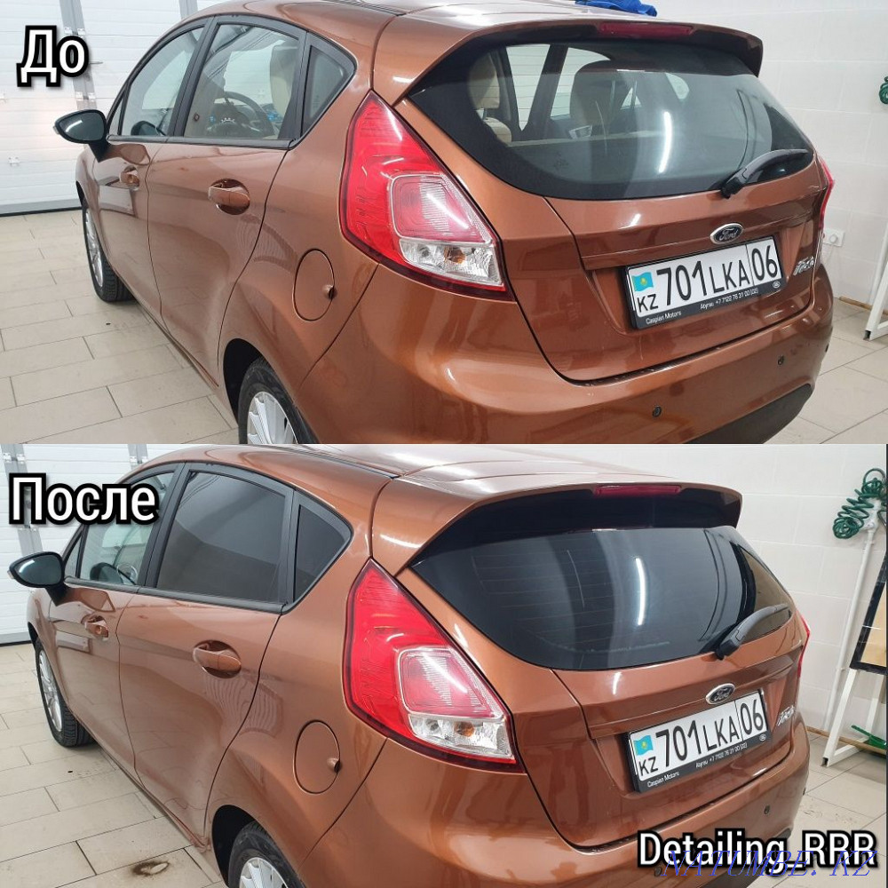 Тонировка Қорғаныш пленкалары Фараларды қалпына келтіру Корпусты, фараларды жылтырату  Атырау - изображение 6