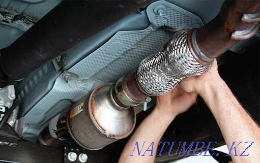 Muffler Repair, Catalyst Removal, Corrugation Replacement, Welding Astana - photo 3