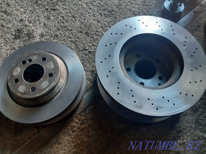 discs boring holes turning brake discs trimming flywheels Karagandy - photo 1