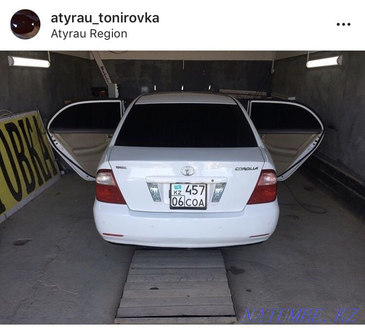 Тонировка. 5000kzt и выше.Каспий ред есть.Шумоизоляция. Полировка Атырау - изображение 2