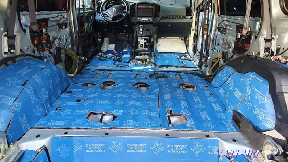 Шумоизоляция авто Шумо-Тепло-Виброизоляция Шумка ComfortMat Химчистка Астана - изображение 4