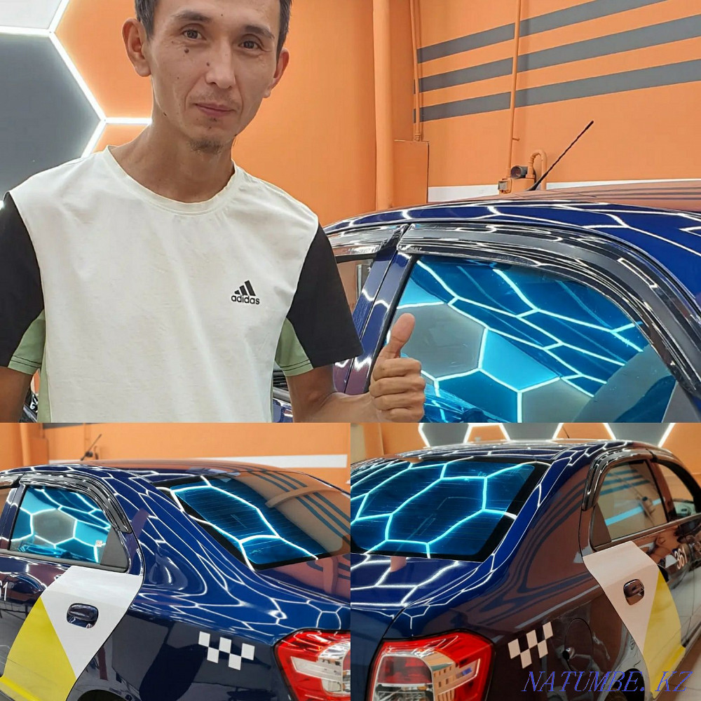 Car and stained glass window tinting Taraz - photo 5