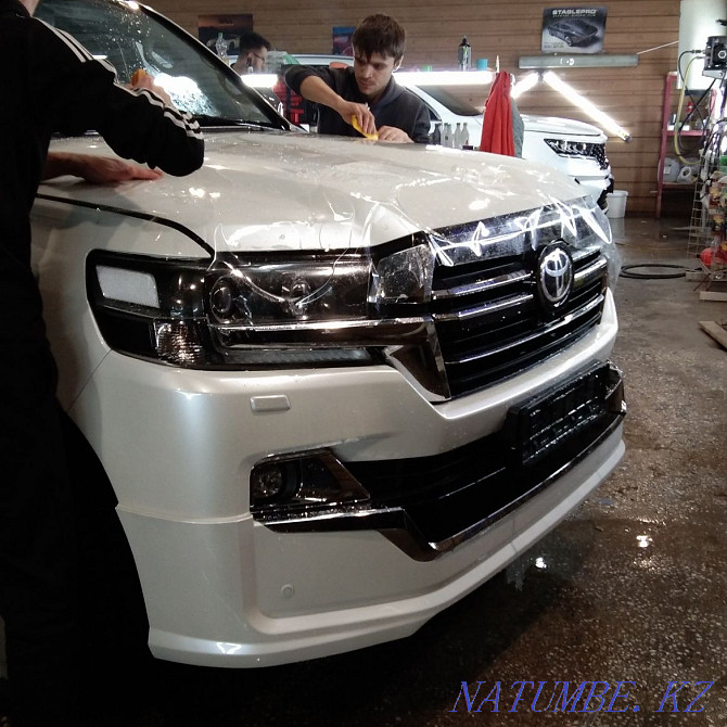 Armored film, Polishing, Noise isolation, NANO CERAMICS9N, Silencer Dry cleaning Almaty - photo 1