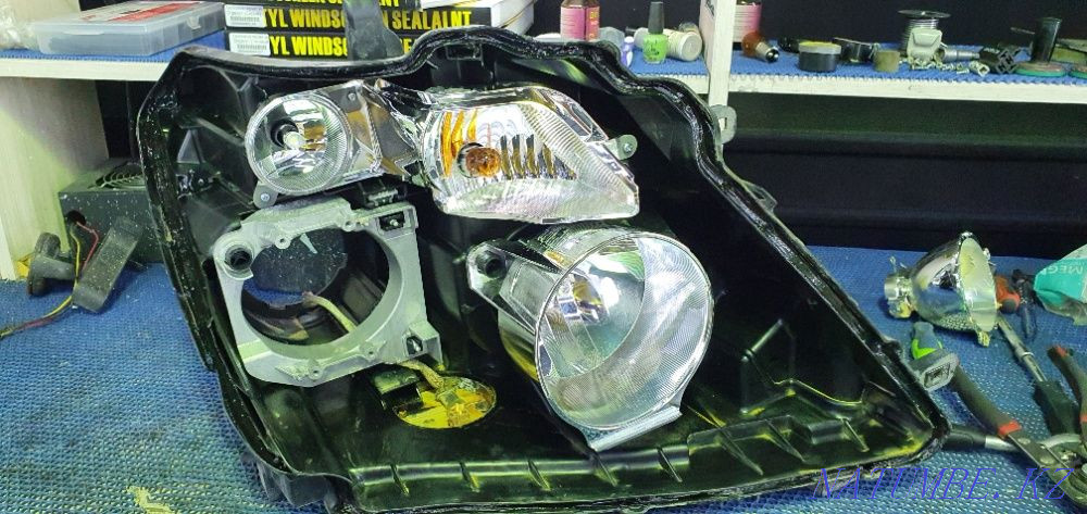 Автосвет!Полировка фар!Регулировка фар!Бронирование фар!Чистка фар! Астана - изображение 8