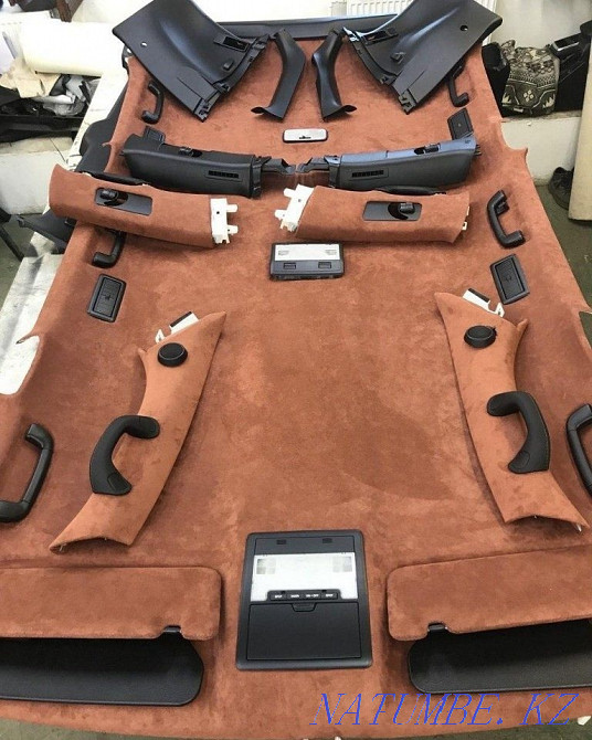 Авто потолки , рестоврация, перетяжка обисшумка потолка Алматы - изображение 1