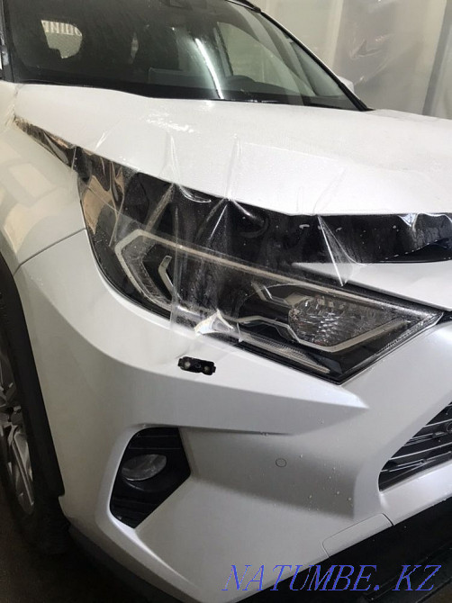 Body armor with SunTek anti-gravel film. Headlight cleaning with parsing Almaty - photo 1