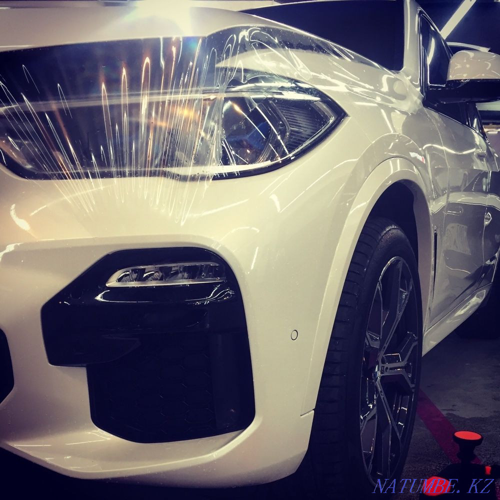 Body armor with SunTek anti-gravel film. Headlight cleaning with parsing Almaty - photo 7