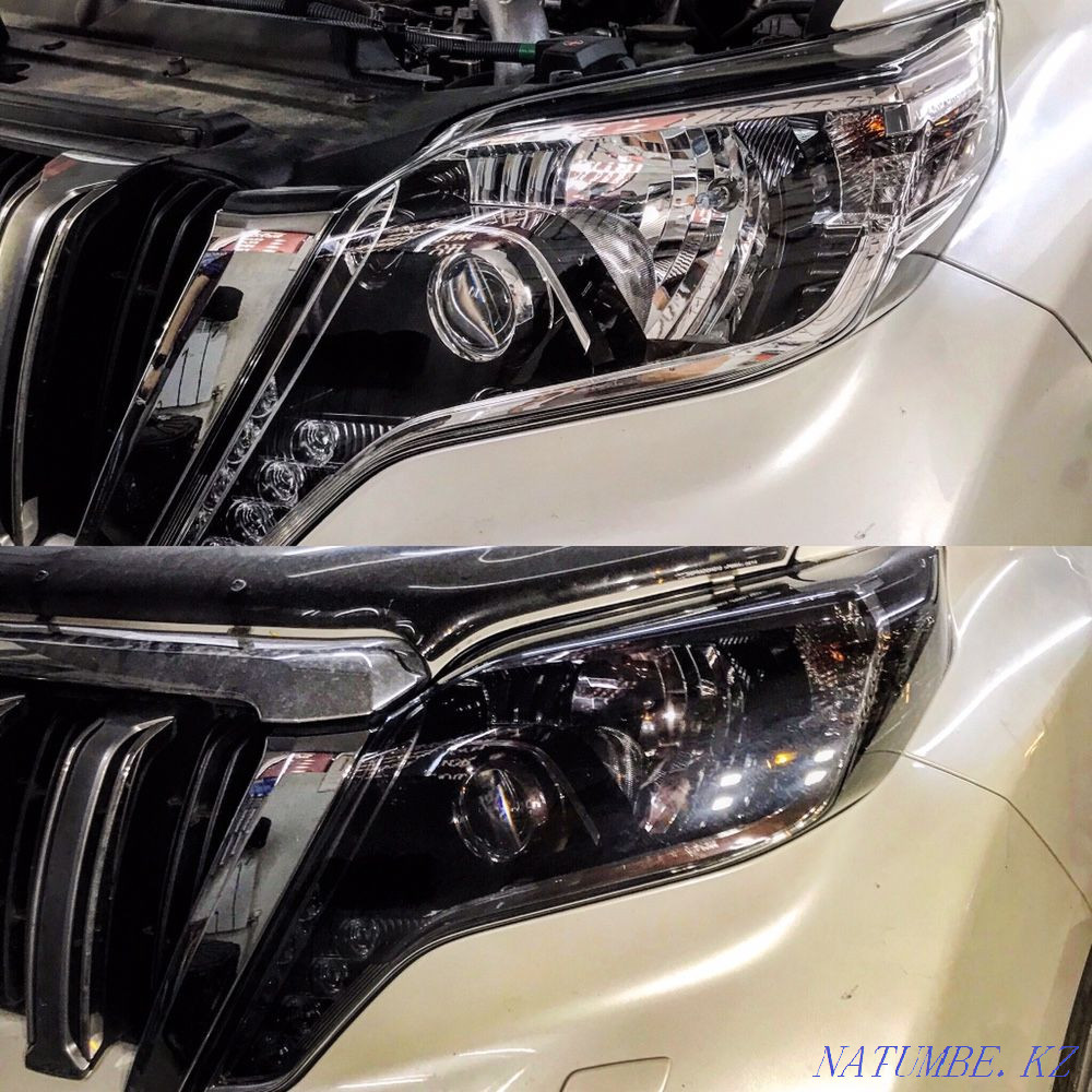 Body armor with SunTek anti-gravel film. Headlight cleaning with parsing Almaty - photo 4