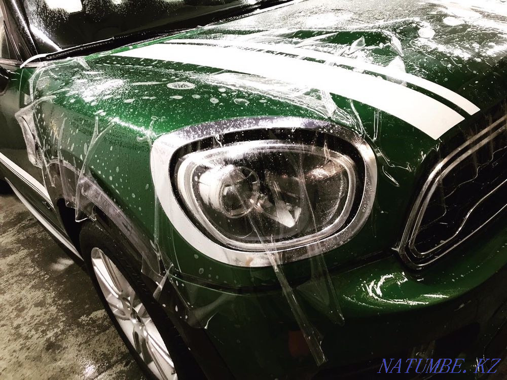 Body armor with SunTek anti-gravel film. Headlight cleaning with parsing Almaty - photo 5