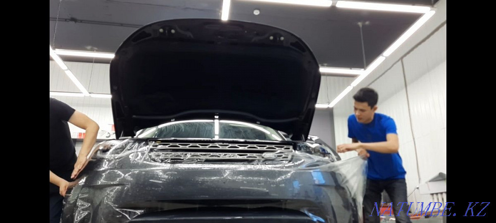 Бронирование кузова авто! Защита ЛКП анти-гравийной полиуретан.плёнкой Астана - изображение 5