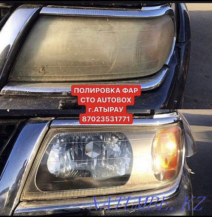 STO «AUTOBOX» фарларын кәсіби жылтырату  Атырау - изображение 5