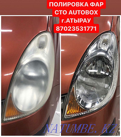 STO" AUTOBOX " headlight polishing Atyrau - photo 1
