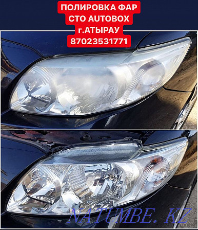 STO" AUTOBOX " headlight polishing Atyrau - photo 5