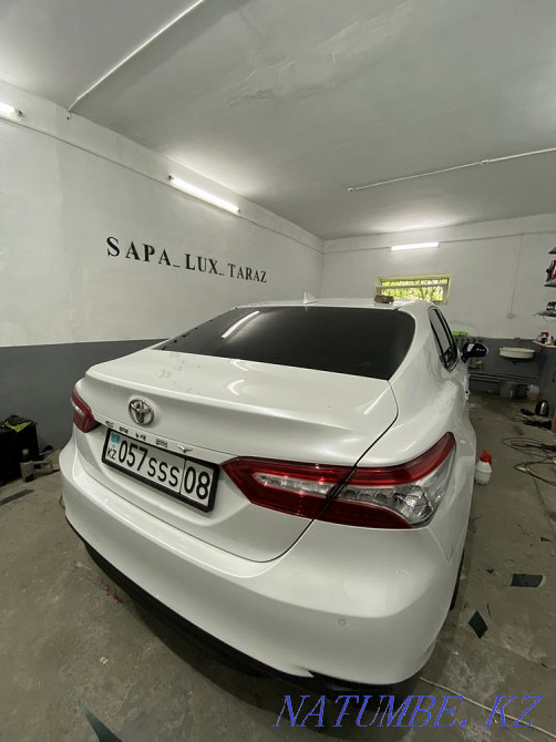 Inexpensive! High-quality tinting armor headlights polishing headlights Taraz! Байзак - photo 8